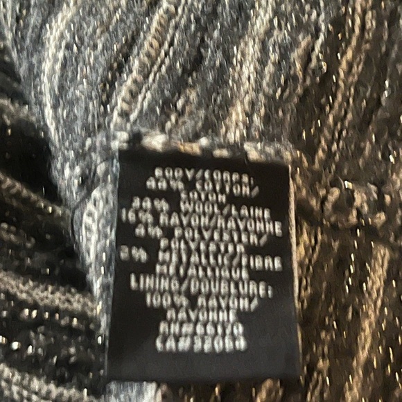 Knitted & Knotted Anthropologie Wool Blend Sweater Dress Sz Large - Picture 9 of 9